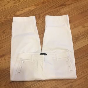 Talbots 6P White jean capris